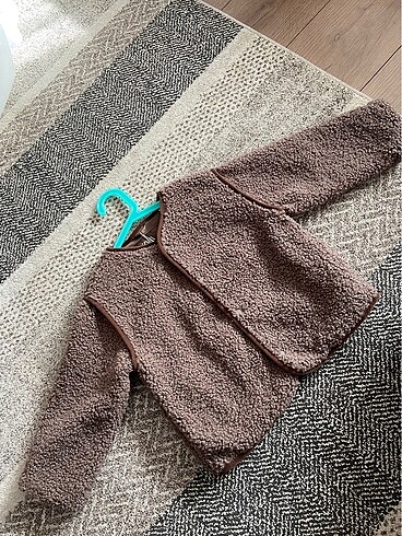 Zara peluş mont