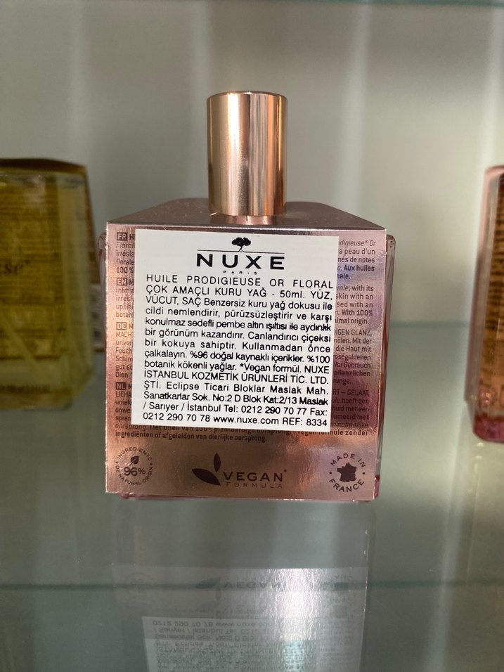 NUXE Huile Prodigieuse Or Floral Çok Amaçlı Kuru Yağ 50 ml - Görsel 2