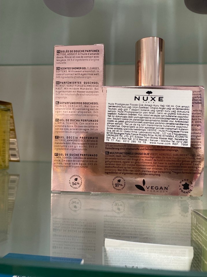 Nuxe Çok Amaçlı Kuru Yağ ve Parfümlü Duş Jeli hediyeli - Görsel 2