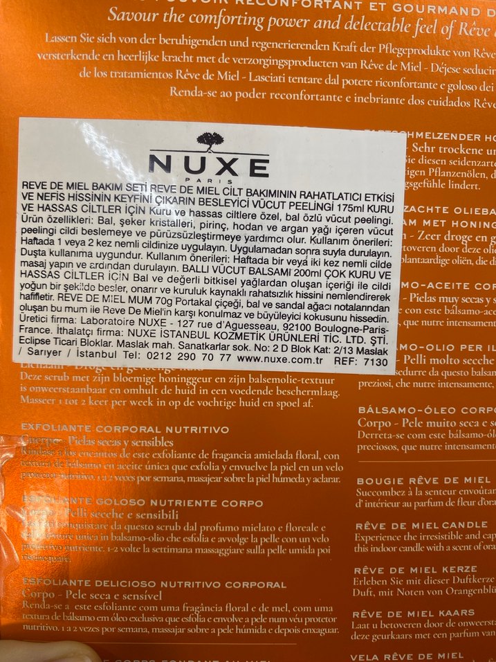 NUXE Honey Addicted Bakım Seti - Görsel 2