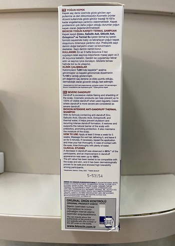 Bioxcin Kepek Karşıtı Termal Şampuan Seti - Görsel 3
