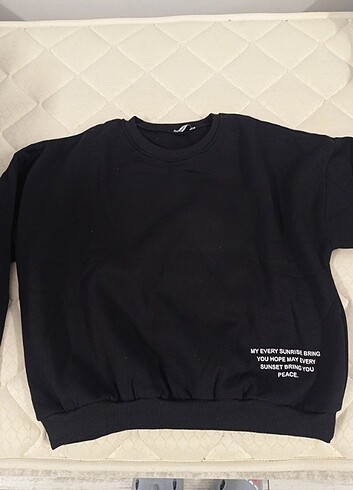 yazılı sweatshirt