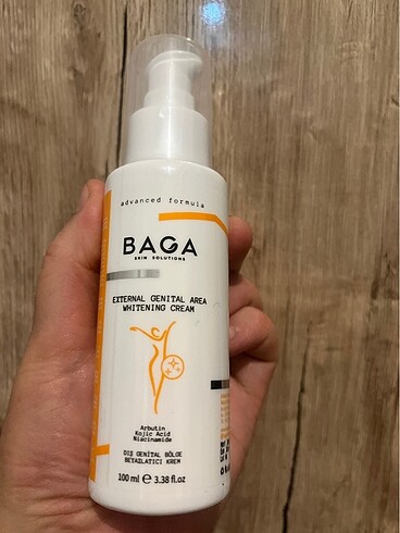 Baga genital bölge beyazlatıcı