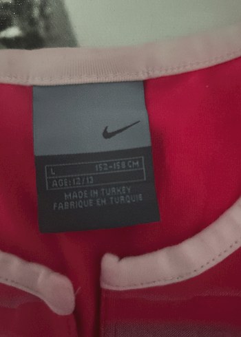 Nike fuşya kız t-shirt