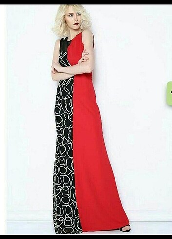 Tozlu Kırmizi elbise