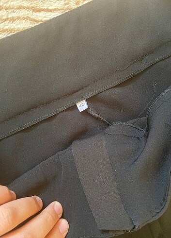 xl Beden Dar kumaş pantolon 