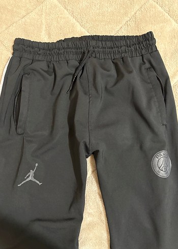 Siyah Fermuarlı Erkek Eşofman Altı - Görsel 2