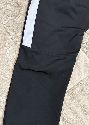 Siyah Fermuarlı Erkek Eşofman Altı - Görsel 4