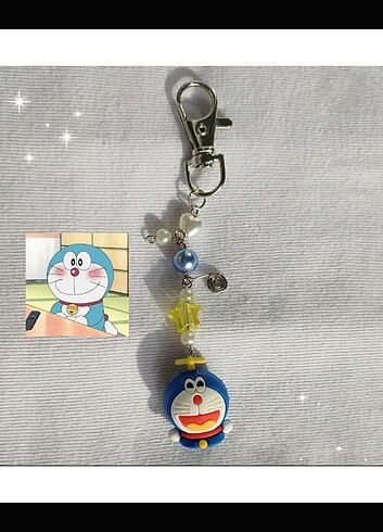 Tasarımcı Doremon keychain
