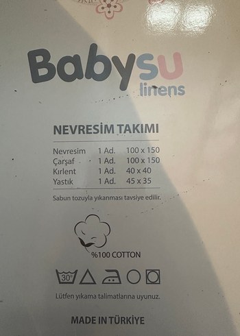 Diğer Çocuklar için Baskılı Çok Renkli Uyku Seti
