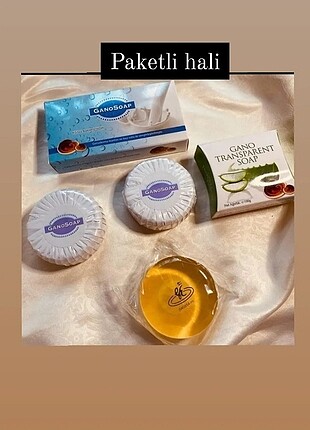 Transparan sabun ve şeffaf sabun 
