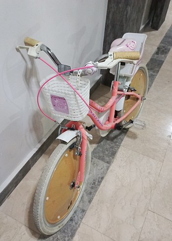 Pembe Çocuk iki Tekerlekli Bisiklet salcano - Görsel 3