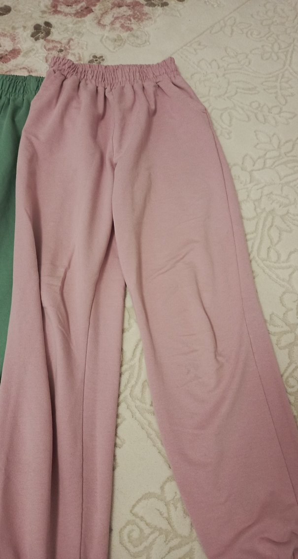 Kadın Rahat Kesim Midi Kumaş Pantolonlar - Görsel 2