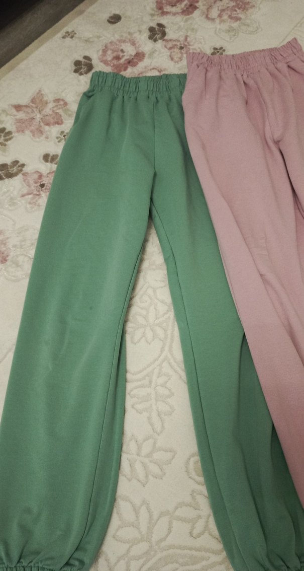 Kadın Rahat Kesim Midi Kumaş Pantolonlar - Görsel 3