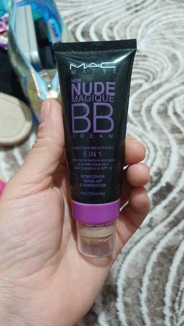 MAC NUDE MAGIQUE BB Krem 5in1 Koyu Mor - Görsel 3