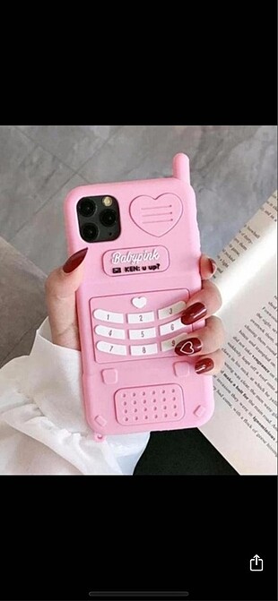 Pembe kap iphone 11 pro