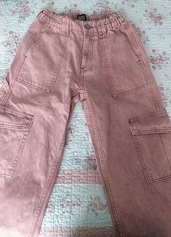 Kargo pantolon + bez çanta