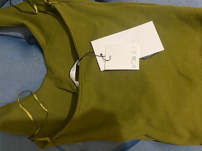Zara Zara etiketli halter yaka atlet