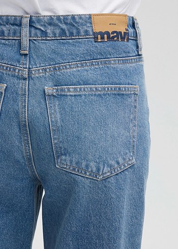 New York real blue vintage mavi jeans - Görsel 4