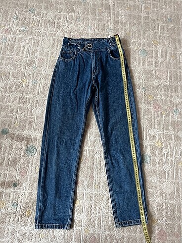 Trendyol milla mavi yüksek bel kadın jeans
