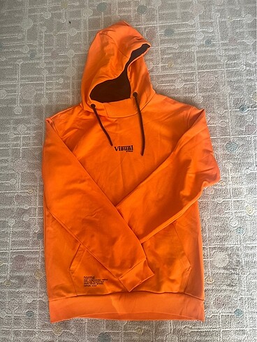 s Beden turuncu Renk Turuncu erkek sweatshirt
