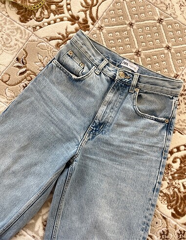 Zara Zara bol paça straight kadın jeans
