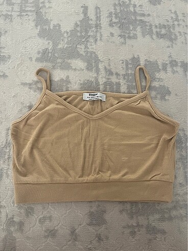 Happiness Blogger kadın crop üst bluz