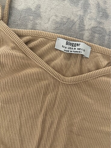 s Beden camel Renk Blogger kadın crop üst bluz