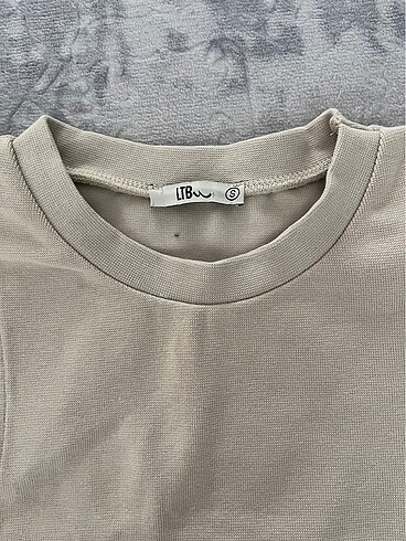 s Beden camel Renk Ltb bej crop üst bluz