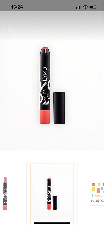 Beden beyaz Renk Lykd mat ruj ve Lykd lipstick