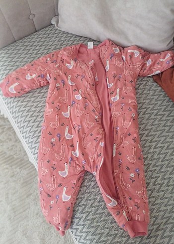 Kız Çocuk Fermuarlı Polar Tulum Pijama