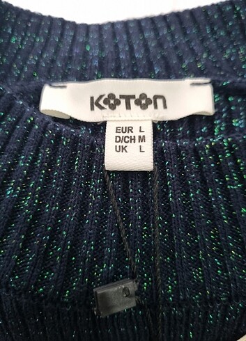 Koton Koton Yeşil Kazak