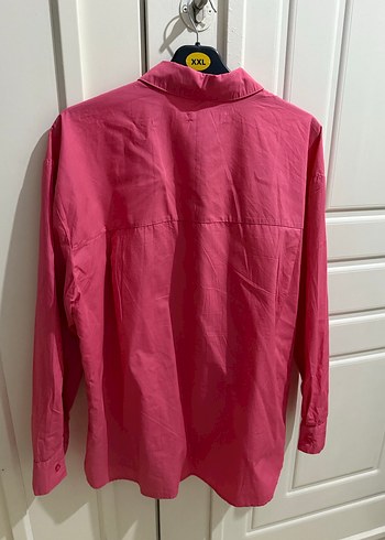 Pull and Bear Pull and bear Pembe Kadın Gömlek