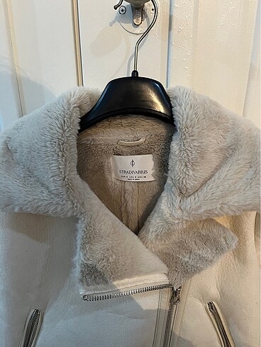 s Beden Stradivarius süet crop ceket