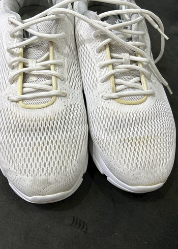 Beyaz Bağcıklı Erkek Spor Ayakkabı - Görsel 6