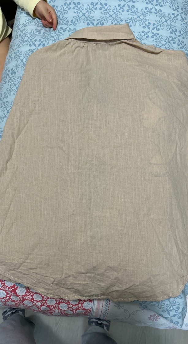 Nakışlı Bohem Kadın Keten Gömlek - Görsel 5