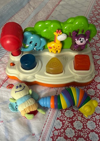 Renkli Hayvan Figürlü Eğitici Oyuncak - Görsel 2