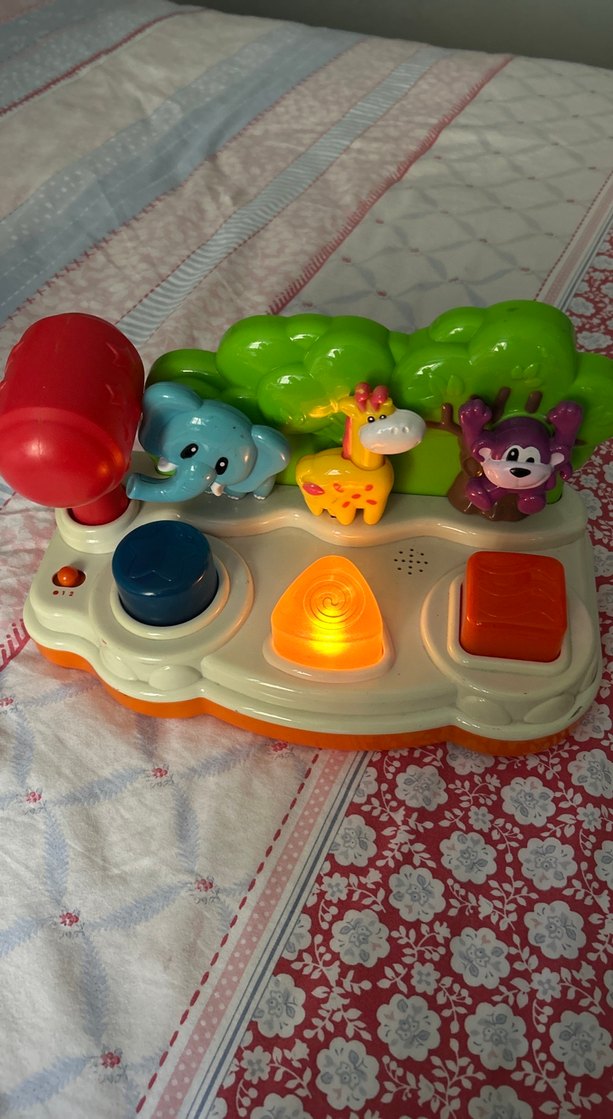 Renkli Hayvan Figürlü Eğitici Oyuncak - Görsel 5