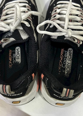 Orijinal skechers siyah spor ayakkabı - Görsel 5