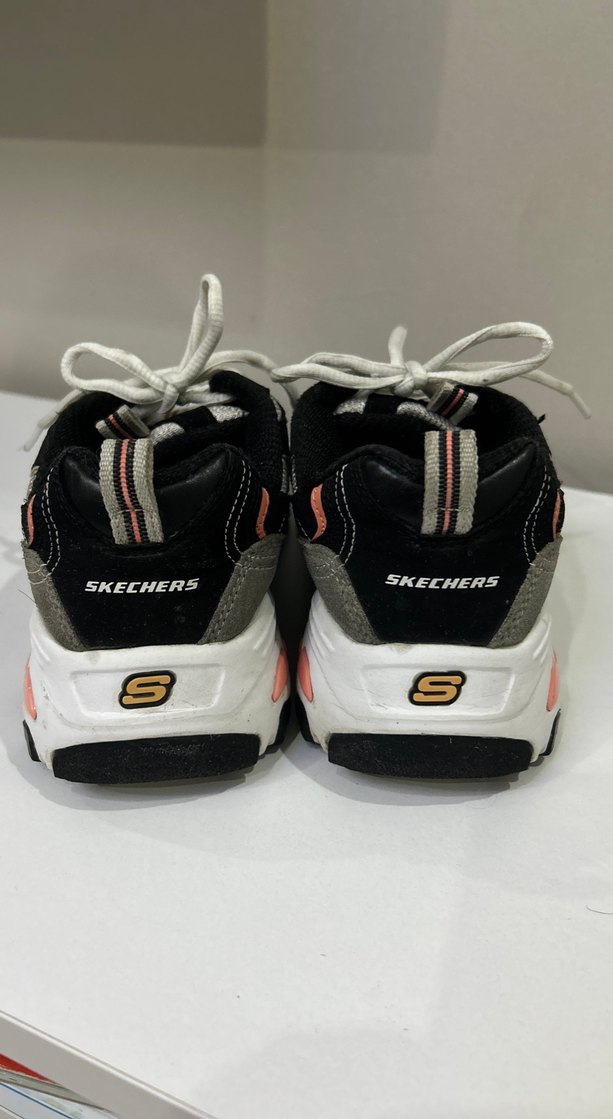Orijinal skechers siyah spor ayakkabı - Görsel 4