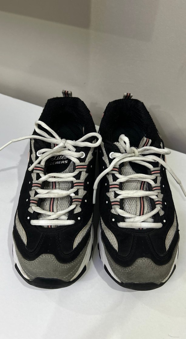 Orijinal skechers siyah spor ayakkabı - Görsel 3