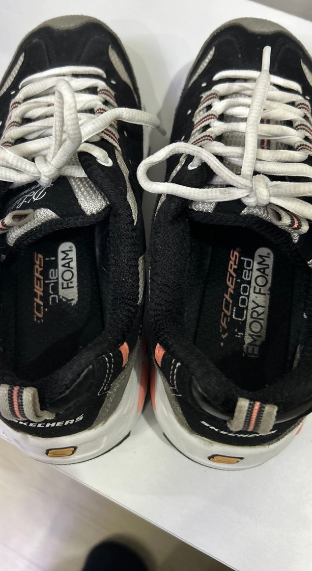 Orijinal skechers siyah spor ayakkabı - Görsel 5