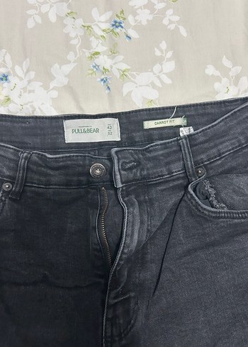 Erkek Siyah Gri Kot Pantolon - Görsel 4