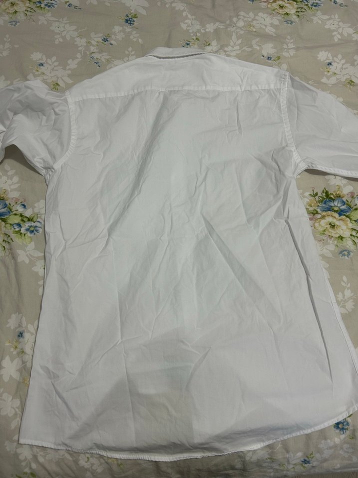  süvari beyaz erkek klasik gömlek - Görsel 5