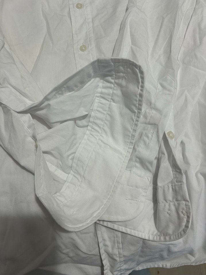  süvari beyaz erkek klasik gömlek - Görsel 4