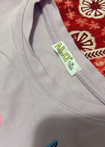 Kız Çocuk Pamuklu Baskılı Kısa Kollu Tişört - Görsel 6