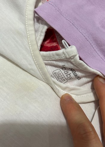 Kız Çocuk Pamuklu Baskılı Kısa Kollu Tişört - Görsel 7