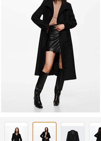 Mango sıfır kaban xs s bedene de uyabilir xs s giyenler - Görsel 10