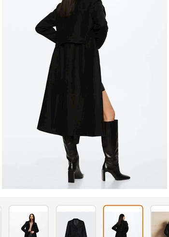 Mango sıfır kaban xs s bedene de uyabilir xs s giyenler - Görsel 8