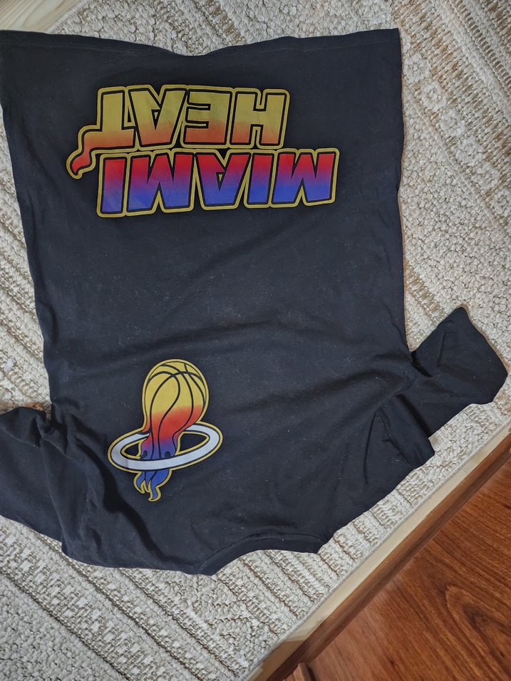 Siyah Baskılı Erkek Tişört Velcro Detaylı - Görsel 4